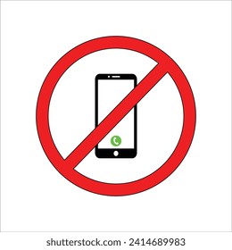 Mobile phone icon vector illustration logo design