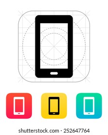 Mobile phone icon. Vector illustration.