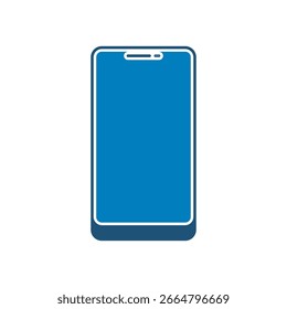 Mobile phone icon vector illustration design in trendy style