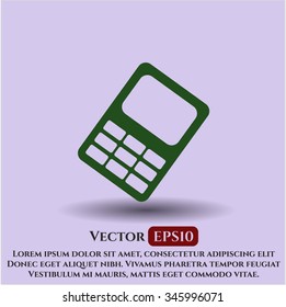 Mobile Phone icon vector illustration