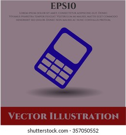 Mobile Phone icon vector illustration