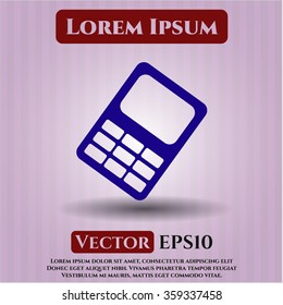 Mobile Phone icon vector illustration
