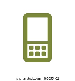 Mobile Phone  icon, vector illustration. Flat design style