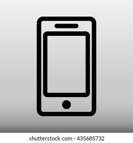 Mobile Phone Icon Vector Illustration
