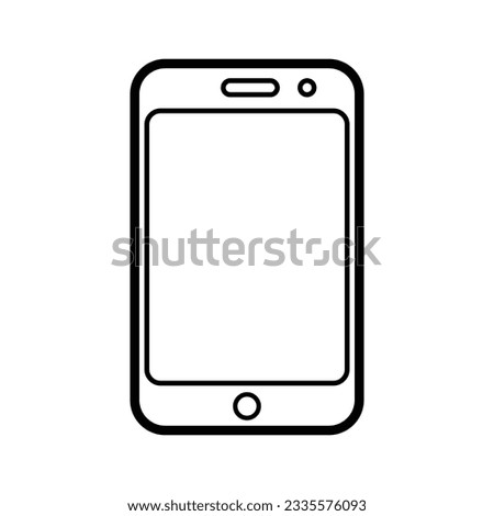 mobile phone icon vector illustration design