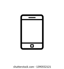 Mobile phone icon vector modern