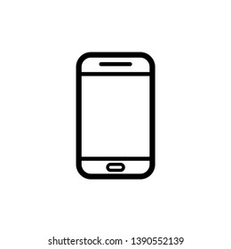 Mobile phone icon vector modern