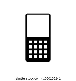 Mobile phone icon, vector icon on white background