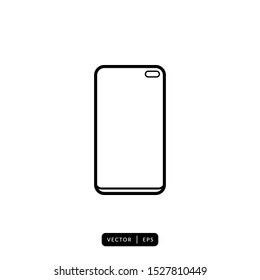 Mobile Phone Icon Vector - Sign or Symbol