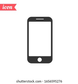 Mobile phone Icon vector. Simple flat symbol. Perfect llustration