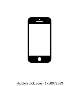Mobile phone icon vector. Smartphone icon symbol vector illustration