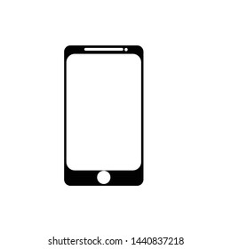 mobile phone icon vector symbol gadget communication lcd eps symbol