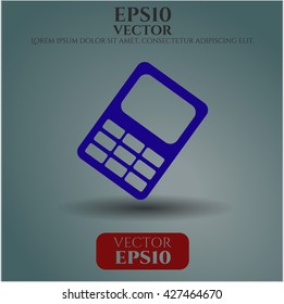 Handy-Symbol Vektorsymbol flach eps jpg app Web
