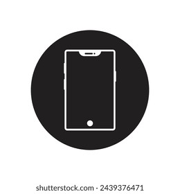 mobile phone icon vector template illustration logo design