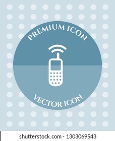 Mobile Phone Icon for Web. Application, Software & Graphic Design.