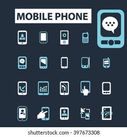 iconos de teléfonos móviles

