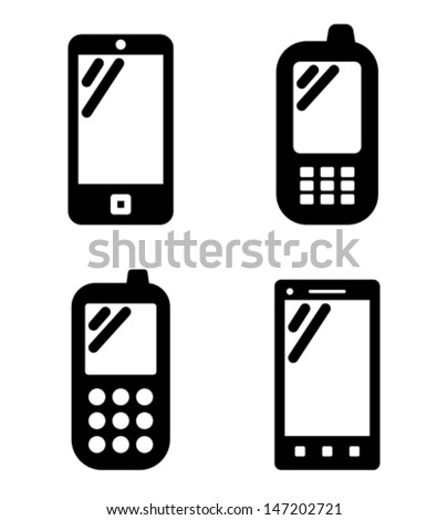 Mobile phone icons