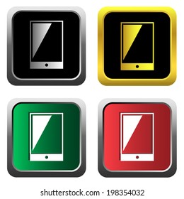 Mobile phone icons  for web, internet, mobile apps. Vector.