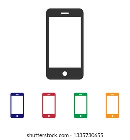 Mobile phone icon.Smartphone vector sign.Cell phone symbol.Communication illustration for graphic design, web and mobile platforms.