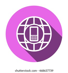 Mobile Phone  icon,vector.