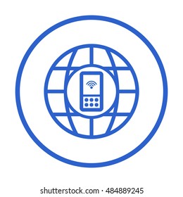 Mobile Phone  icon,vector.