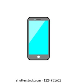 Mobile phone illustration