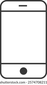Mobile phone illustration Icon | Vector Eps File