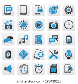 Mobile Phone Interface icons - vector icon set