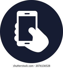 icono del vector aislado del teléfono móvil que puede modificar o editar fácilmente

