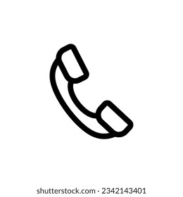 Symbol für Mobiltelefonlinie, Vektordesign-Vorlage und Illustration mit bearbeitbarem Schlaganfall