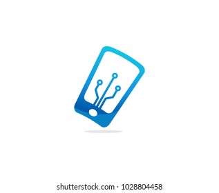 Mobile phone logo