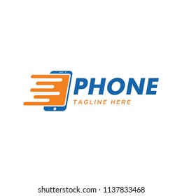 Mobile Phone Logo Design Template