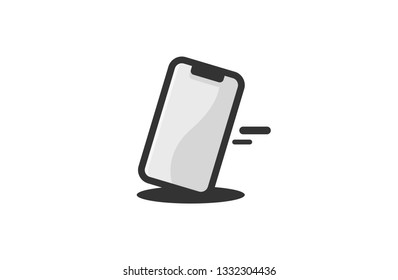Mobile Phone Logo Icon Vector