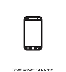 mobile phone logo vector icon template design