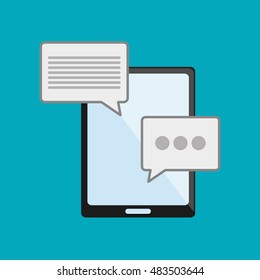 mobile phone messaging image