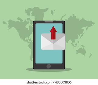 mobile phone messaging image 
