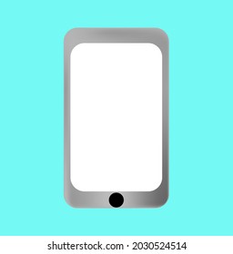 Mobile phone mockup design vector model
