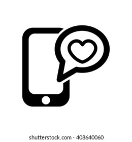 mobile phone notification icon