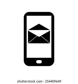 Mobile phone read Post icon