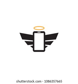 Mobile phone repair logo template