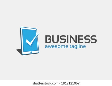 mobile phone repair logo template
