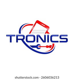 mobile phone service or electronics service logo