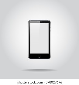 Mobile phone sign icons, vector illustration. Flat design style 