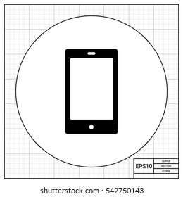 Mobile phone simple icon