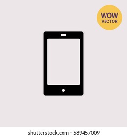 Mobile phone simple icon