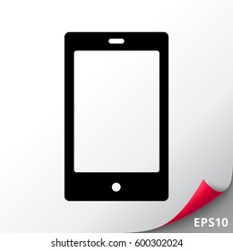 Mobile phone simple icon