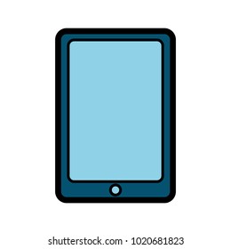 mobile phone smart technology device icon