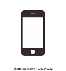 mobile phone smartphone device gadget. Cell phone icon vector. 