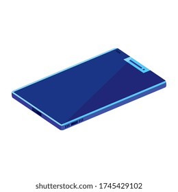 mobile phone, smartphone device on white background vector illustration designs