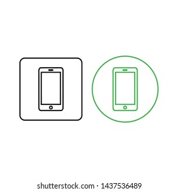 Mobile phone. Smartphone icon. Call icon 
